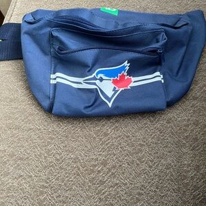 Navy Blue Team Logo Belt Bag